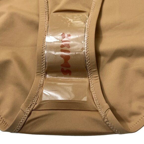 SKIMS Swim One Shoulder Monokini Ochre Womens 4X - Picture 8 of 12